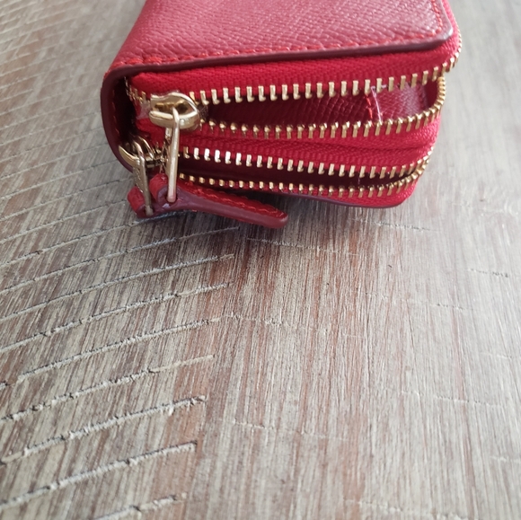 Coach Red Wallet - Picture 2 of 11